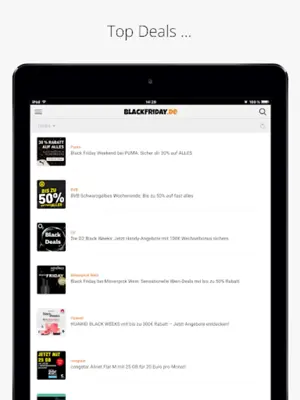 BlackFriday.de android App screenshot 2